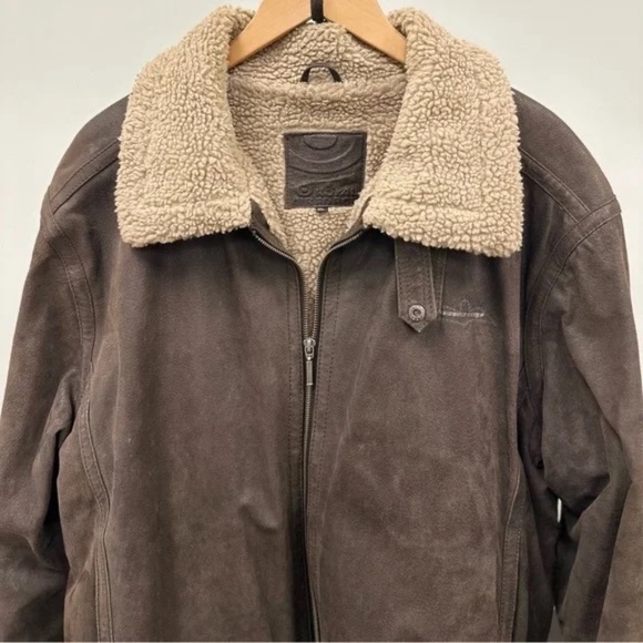 Royal Air Force XL men’s B3 style genuine leather, shearling jacket EUC - Picture 4 of 16